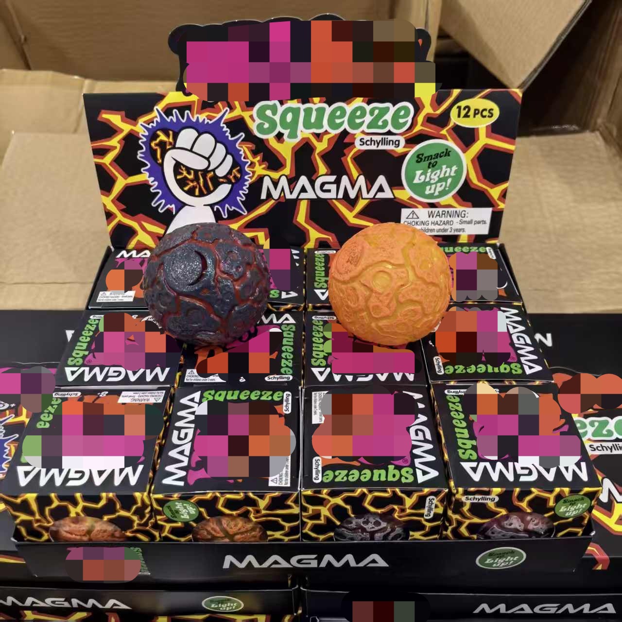Fidget Cube Original - New Product NeeDoh Glitter Magma Ball