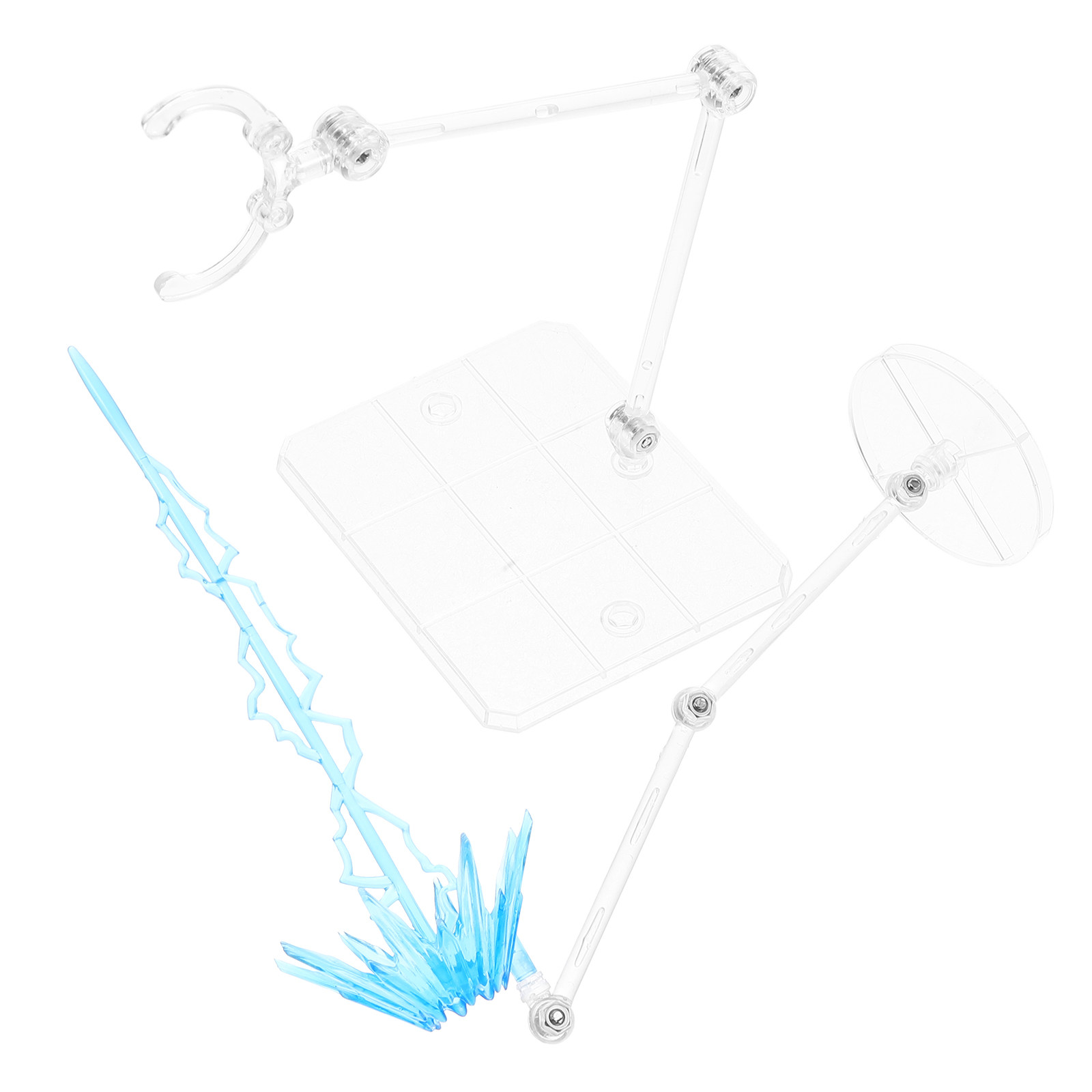 Action Figure Stand - 1Set Clear Adjustable Action Figure Holder