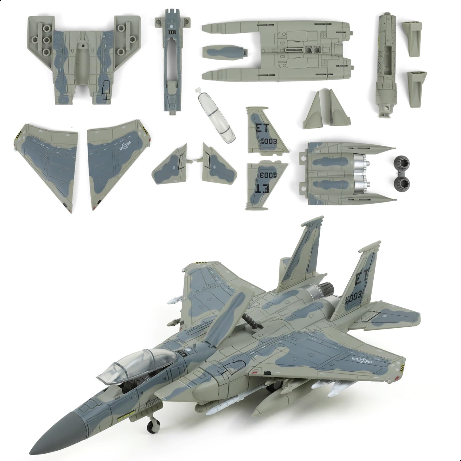 1/72 F-15EX Eagle II American  - огляд і ціна Model Airplane Plastic
