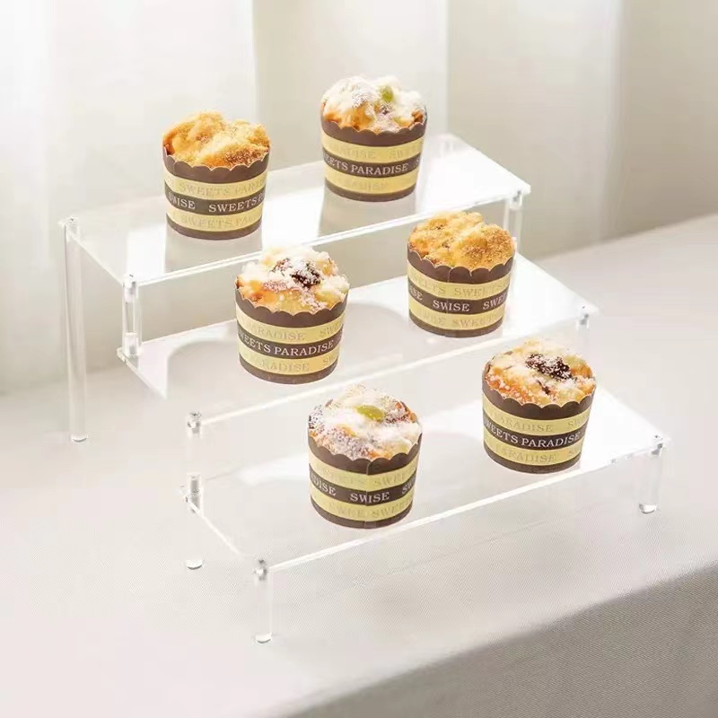 Clear Acrylic Display Stand Fo - огляд і ціна Display Risers Set