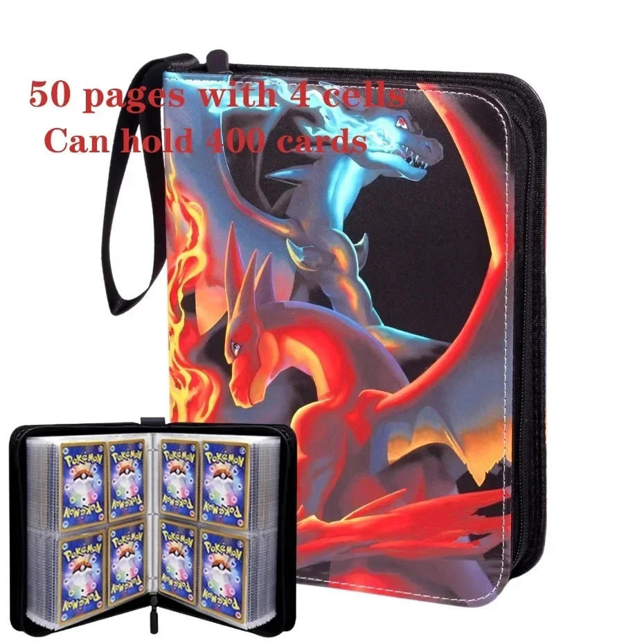 IN STOCK-- 400PCS Album Binder - огляд і ціна Pokemon Binder Card