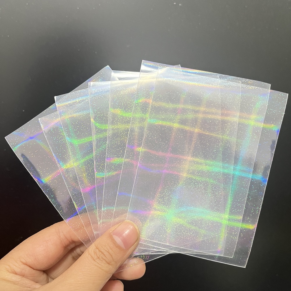 50pcs 65x90mm Holographic Card - огляд і ціна Card Penny Sleeve