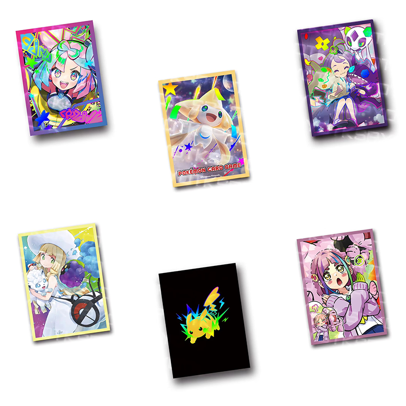 60Pcs/Set 67x92mm Anime Pokemo - огляд і ціна Card Penny Sleeve