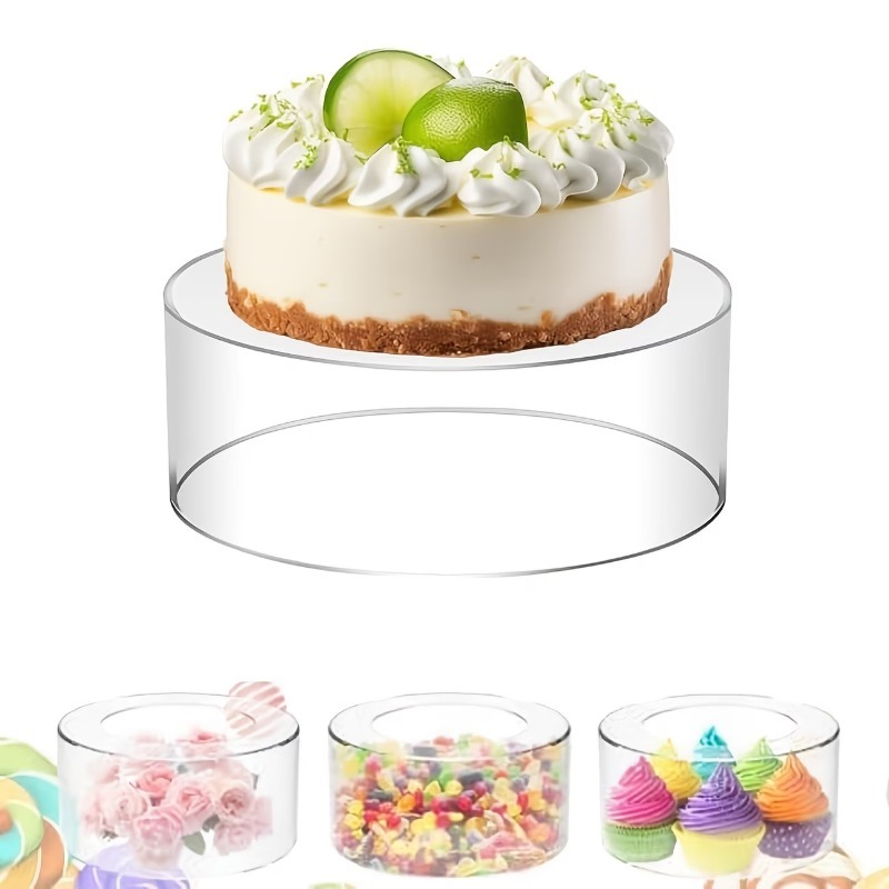 2/3 Pcs Acrylic Clear Cake Sta - огляд і ціна Display Risers Set
