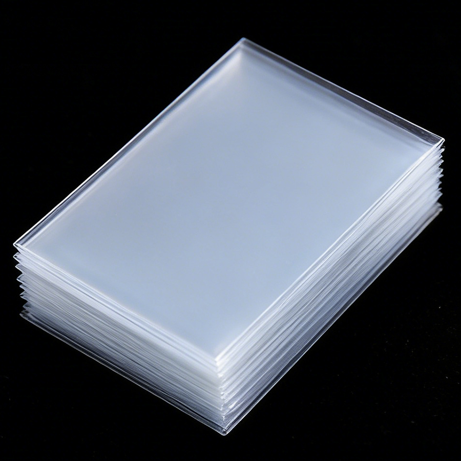 100pcs 8.8/9cm Clear Card Slee - огляд і ціна Card Penny Sleeve